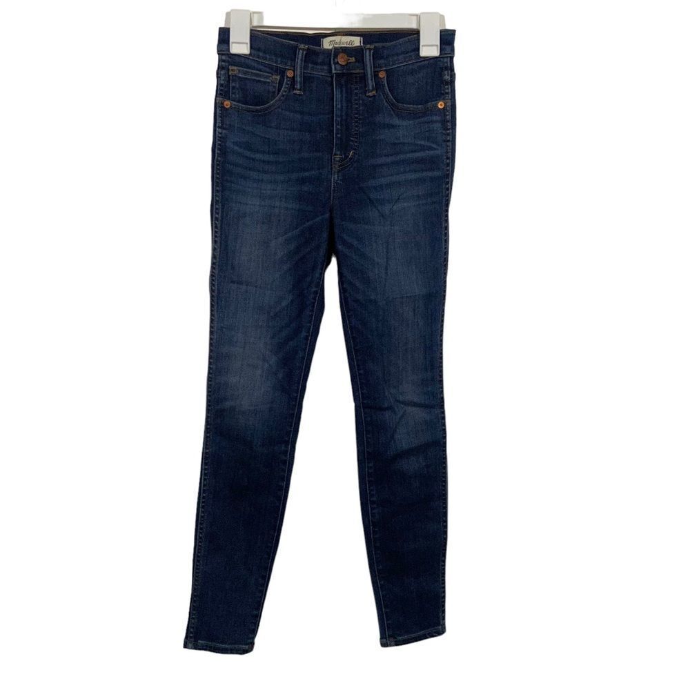 Madewell Medium Wash 10” High Rise Skinny Jeans